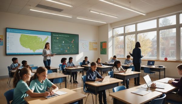 La transition numérique dans les salles de classe